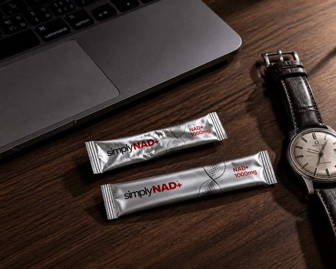 simplyNAD+ Daily | NAD+ Support Shot (30 Berry Packets)