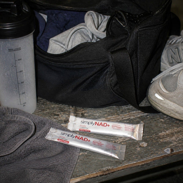 Customer photo — simplyNAD+ liquid NAD+ shot packet